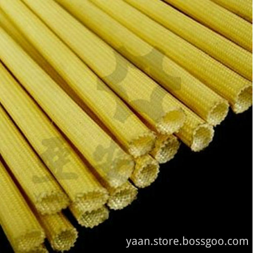Electronic Accessories insulation materials 2751 Silicone rubber coated fiberglass sleeving